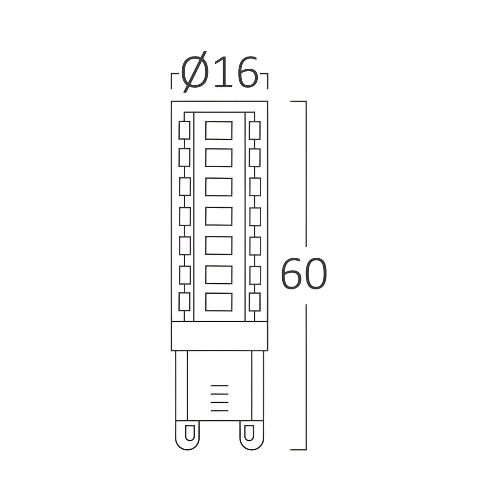 Braytron Advance LED Lamp G9 4000K 220V 6,5W 240D