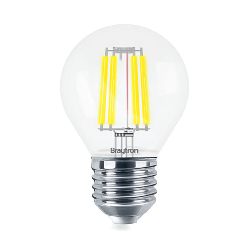 Braytron Advance LED Lamp 4W E27 3000K Transparant G45