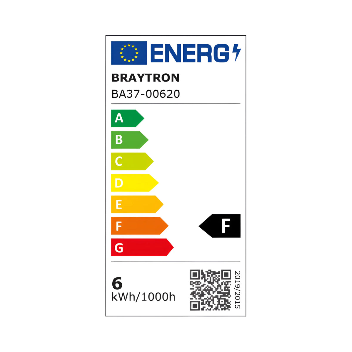 Braytron Advance LED Lamp 6W E27 3000K Transparant G45