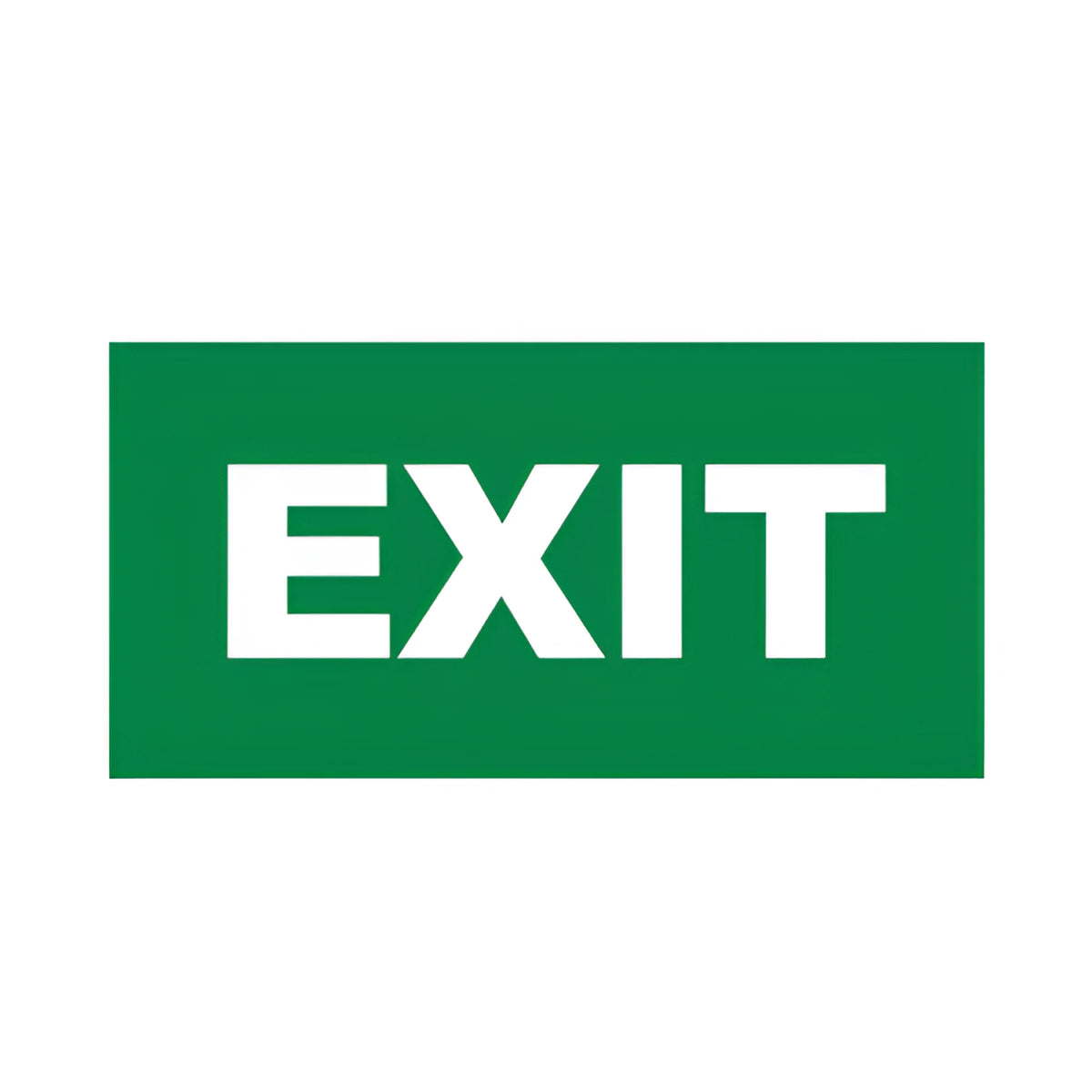 Braytron Exit Sing Nooduitgang Bordje EXIT PVC FOR BC14