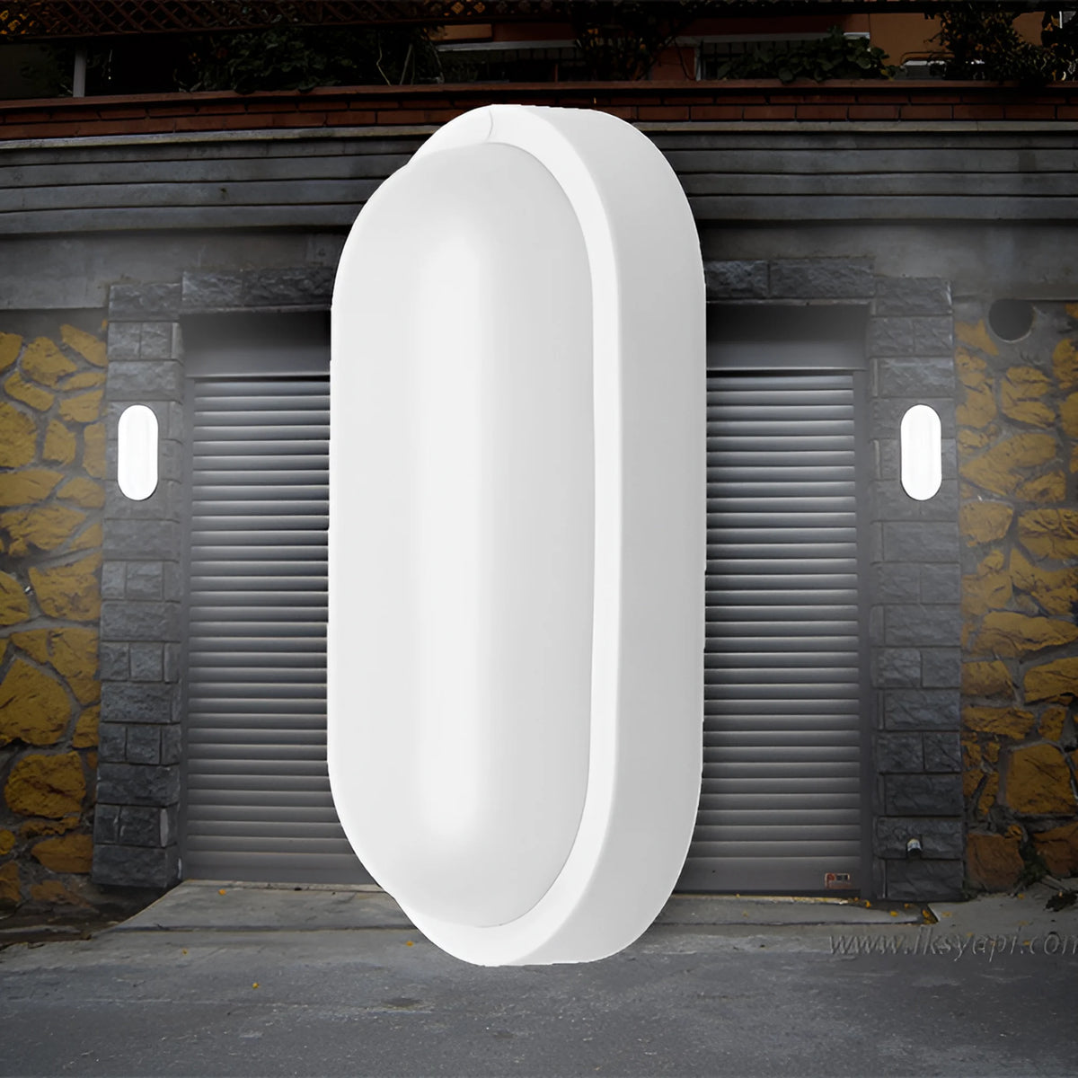 Braytron Bulkhead LED Bulkhead-armatuur 8W 6500K IP54 Wit B ELP