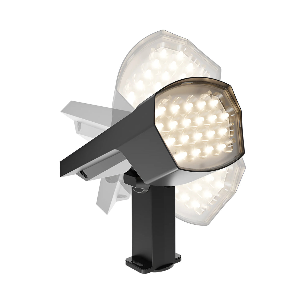 Braytron Spike Grondspot 12W IP65 Grijs 2IN1