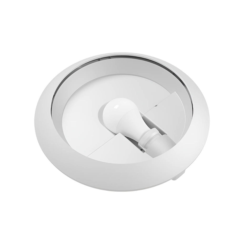 Braytron Napoli Plafondlamp IP65 Wit D270 1xE27 PC SNS