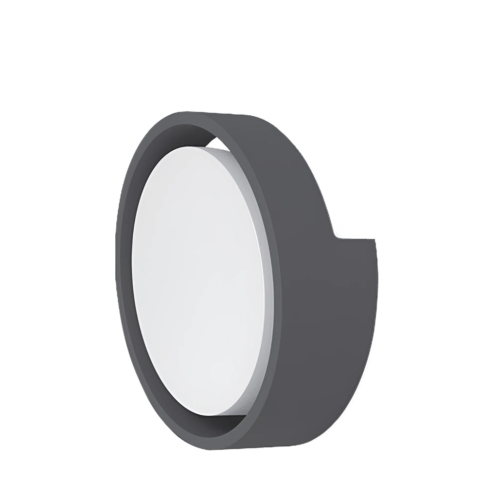 Braytron Walls Wandlamp 12W 6500K IP65 Grijs D RND