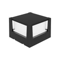 Braytron Walls Wandlamp 15W IP65 Zwart G1 SQR 3IN1