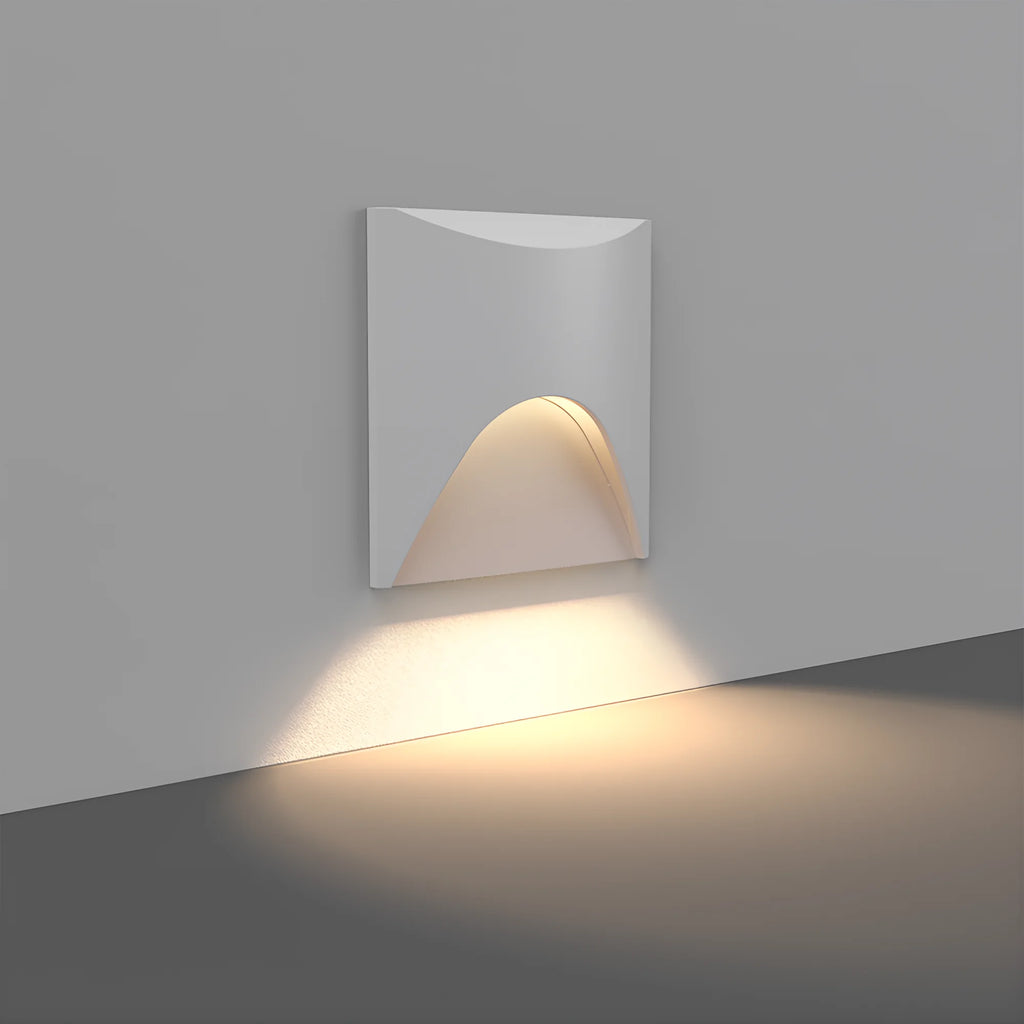 Braytron Veksus Wandlamp 3W 3000K IP65 Wit SQR