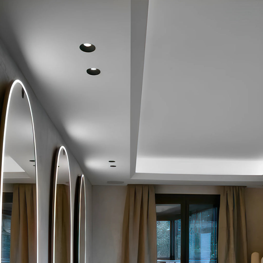 Braytron Tetra LED Spot IP20 Zwart F RND