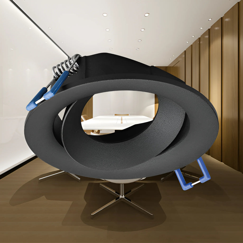 Braytron Tetra LED Spot Zwart E RND