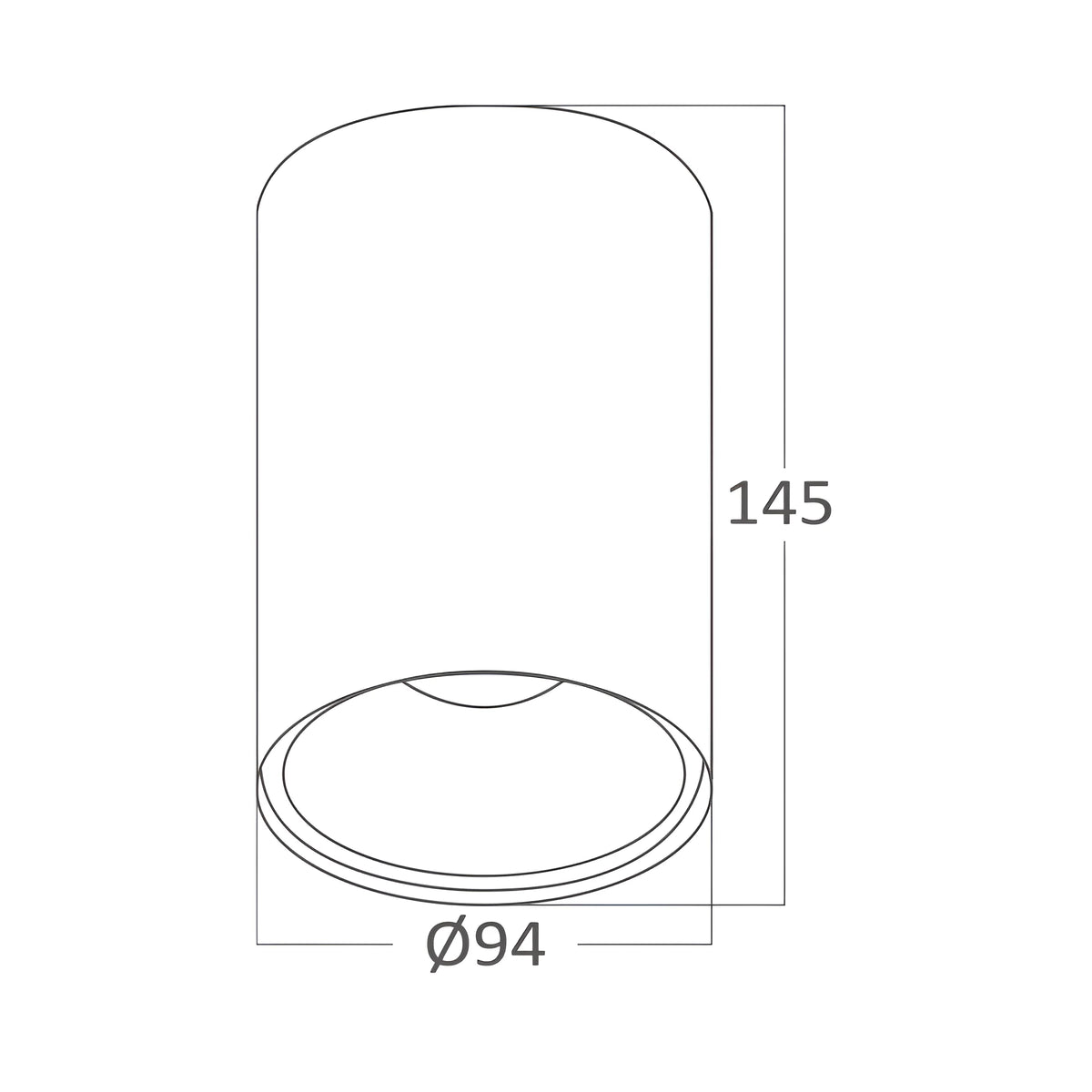 Braytron Beta LED Spot GU10 Wit 9414 RND