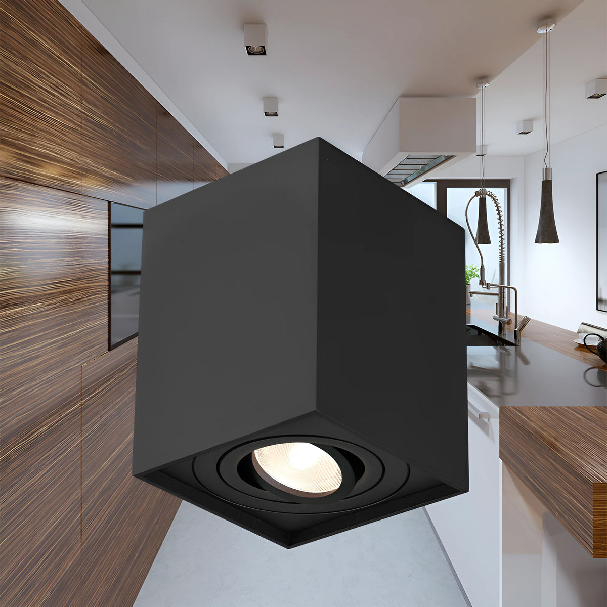Braytron Gama LED Spot GU10 Zwart 8010 SQR