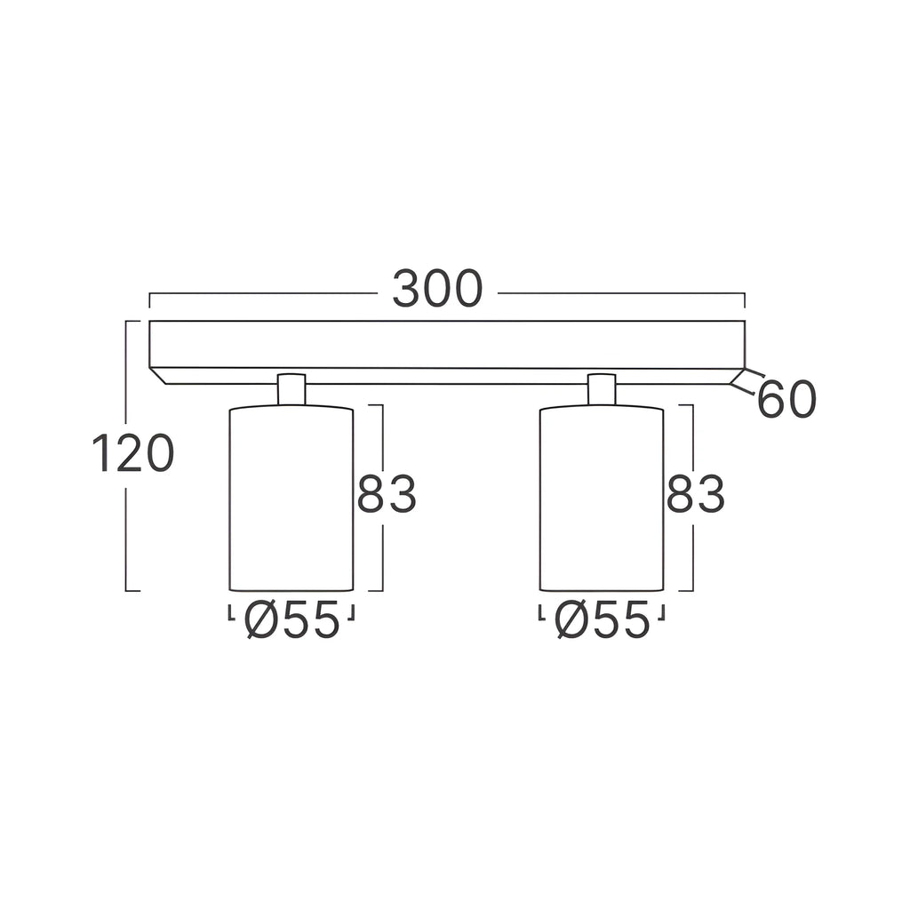 Braytron Beta LED Spot GU10 Zwart SRQ_2