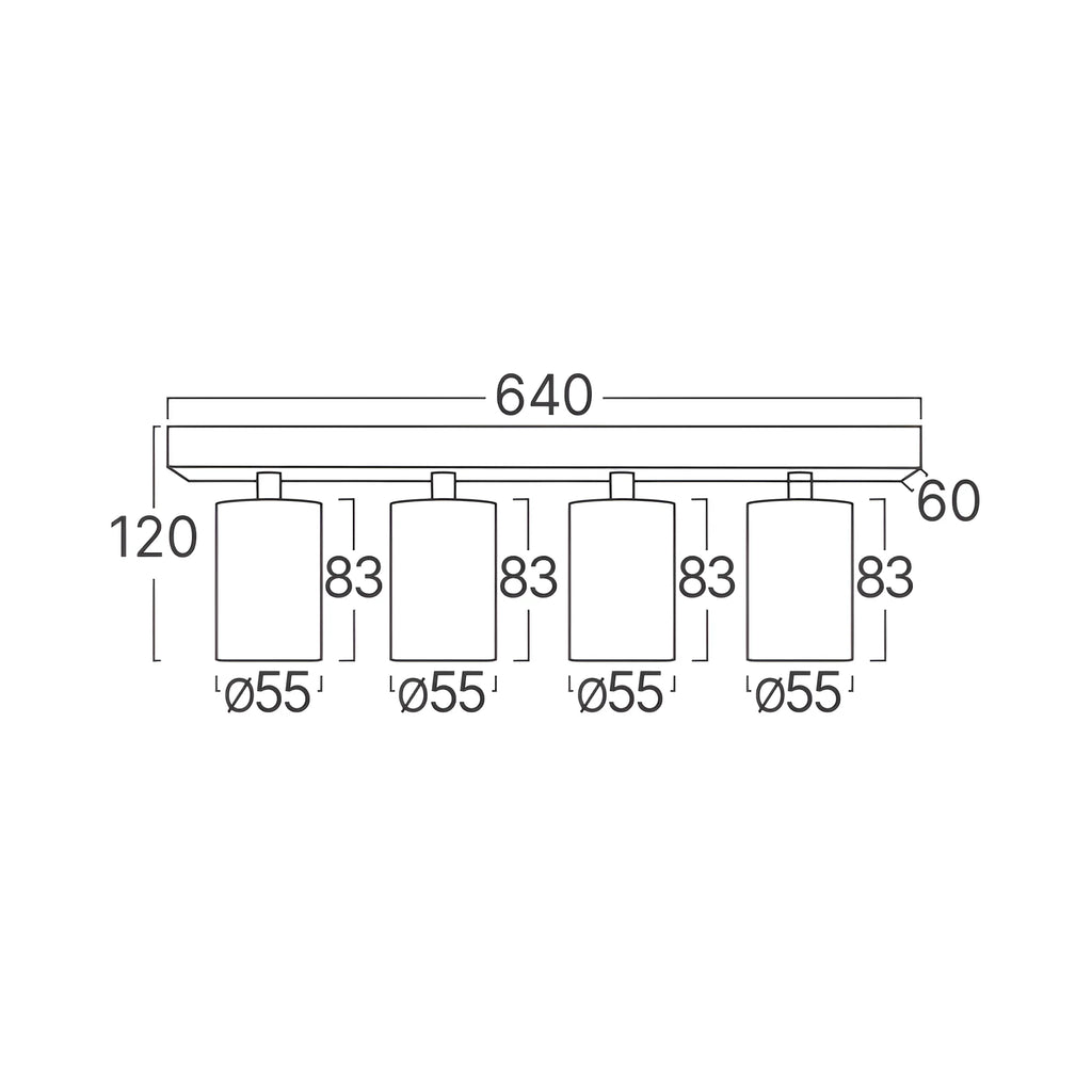 Braytron Beta LED Spot GU10 Zwart SRQ_4