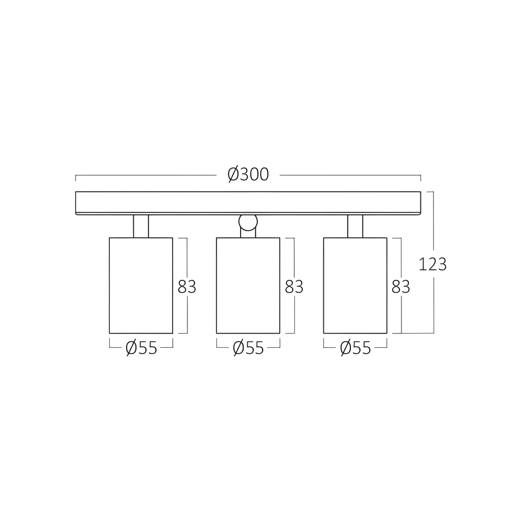 Braytron Beta LED Spot GU10 Wit RND_3