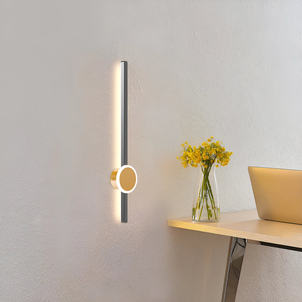 Braytron Tiny Wandlamp 16W 3000K Goud WL700