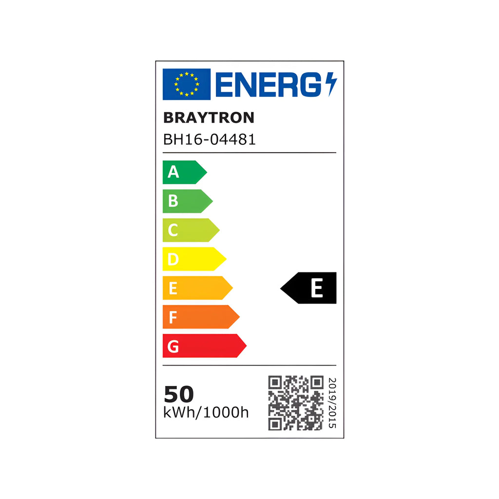 Braytron Blade Plafondlamp 50W Zwart SR RND 3IN1 WAT3