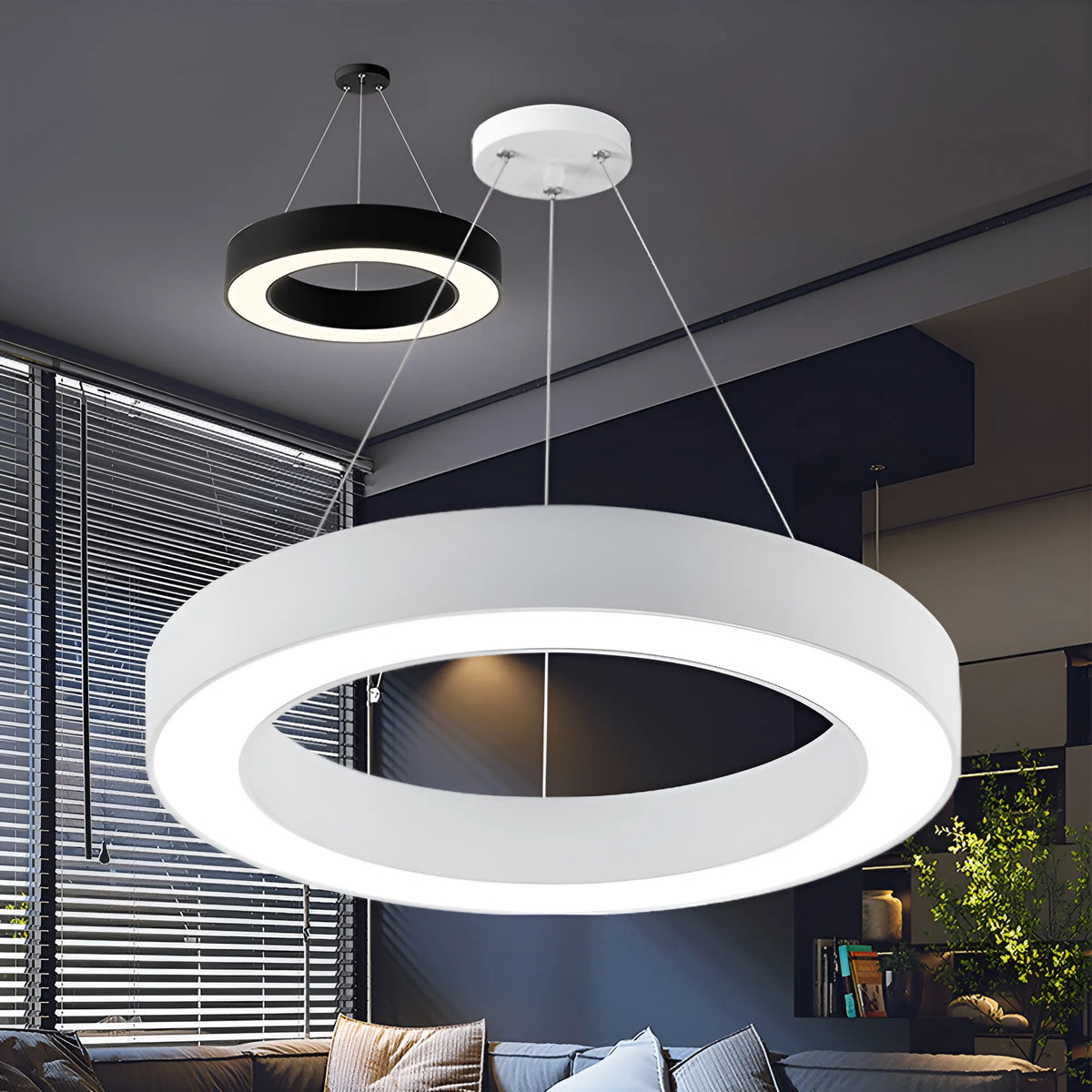 Braytron Blade Plafondlamp 45W Wit PD RND 3IN1