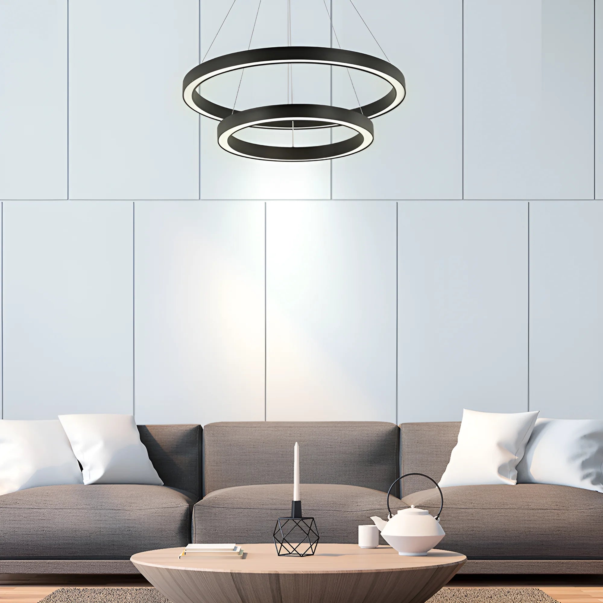Braytron Lina Plafondlamp 65W Wit PD 2540 RND 3IN1