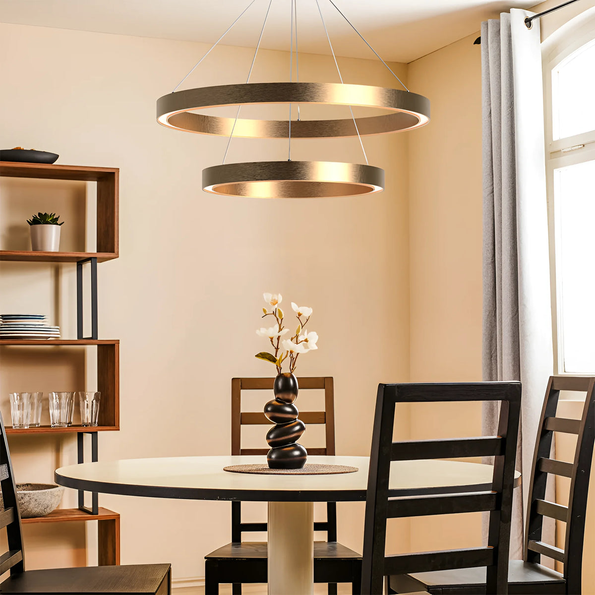 Braytron Lina Plafondlamp 65W Goud PD 2540 RND 3IN1