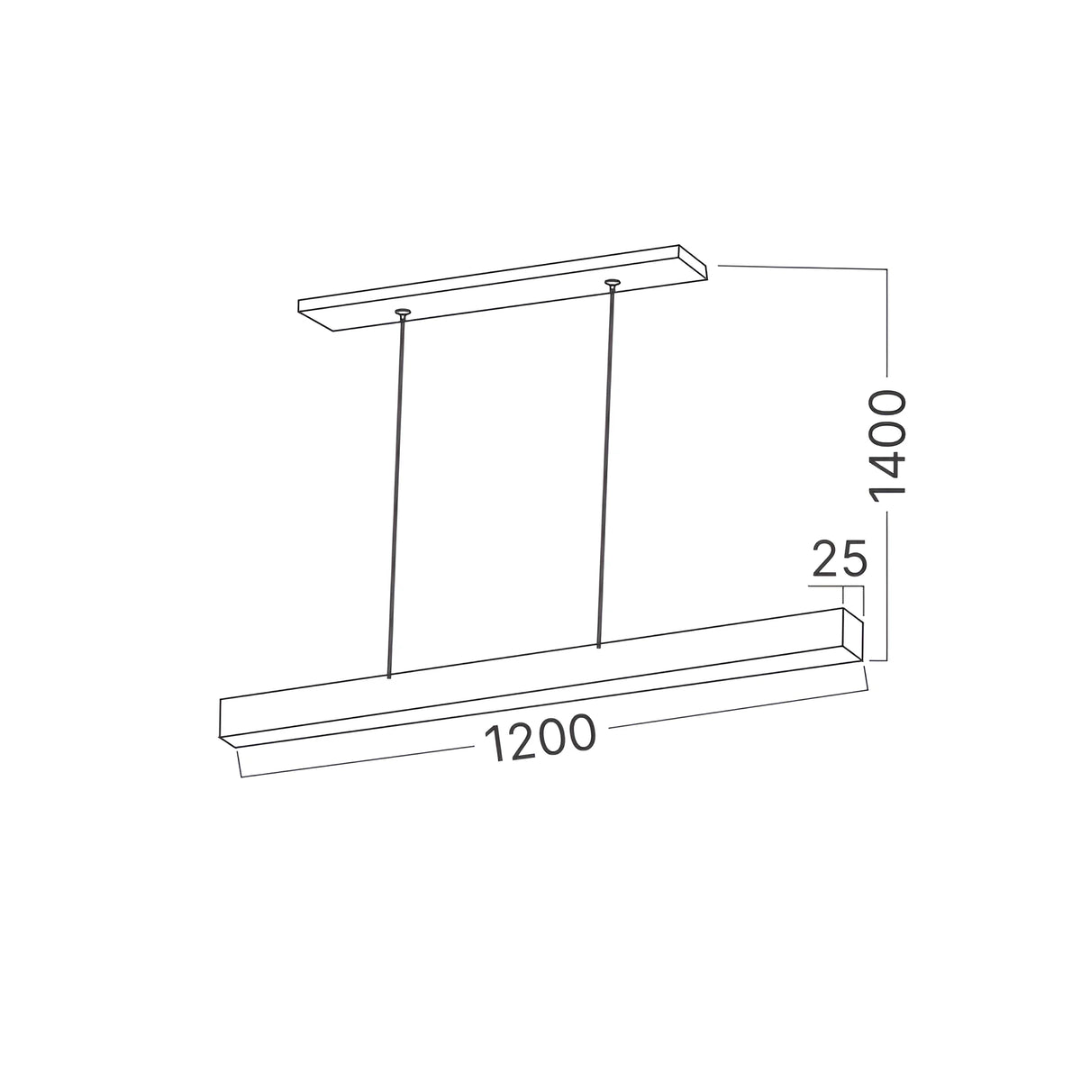 Braytron Lina Plafondlamp 30W Goud LN 2540 3IN1
