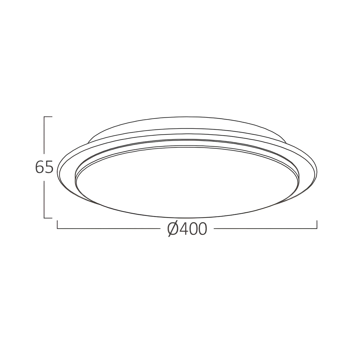 Braytron Jade Plafondlamp 24W SRD RND 3IN1