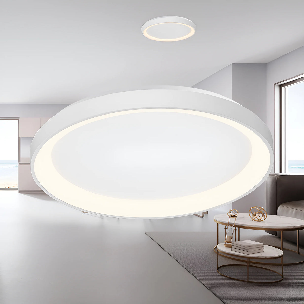 Braytron Bella Plafondlamp 36W IP20 Wit SLS SR RND 3IN1