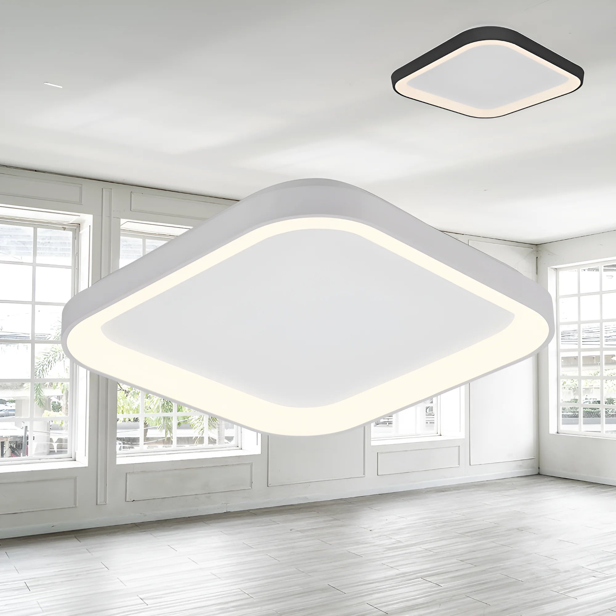 Braytron Bella Plafondlamp 36W IP20 Wit SLS SR SQR 3IN1