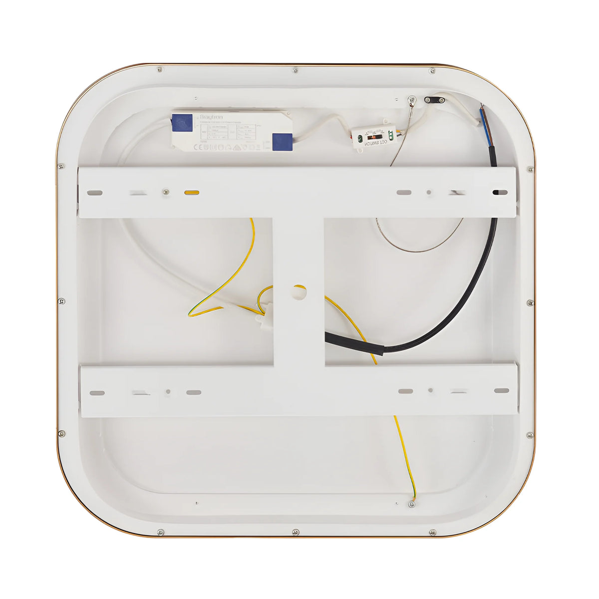 Braytron Bella Plafondlamp 36W IP20 Goud SLS SR SQR 3IN1