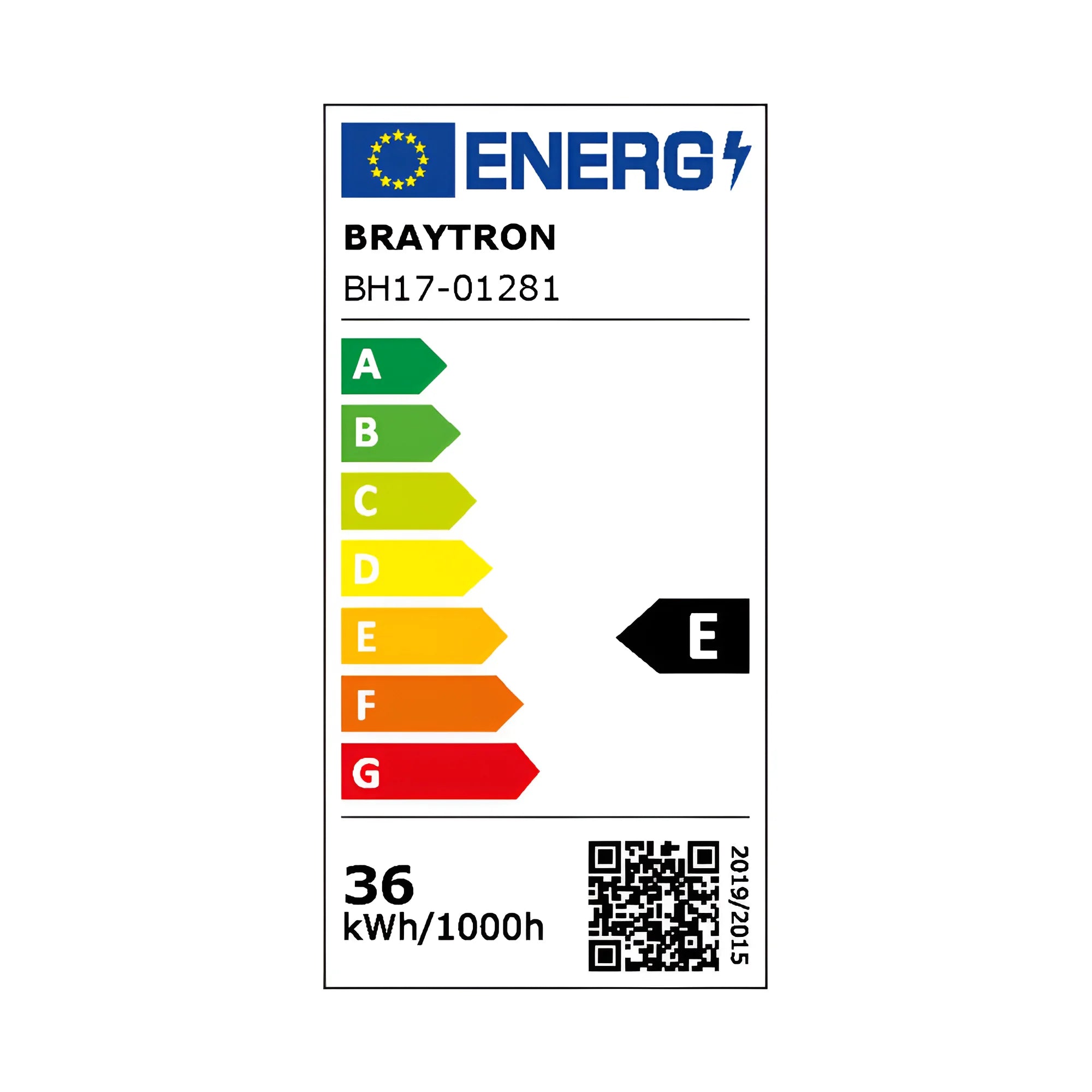 Braytron Bella Plafondlamp 36W IP20 Zwart SLP PD RND 3IN1