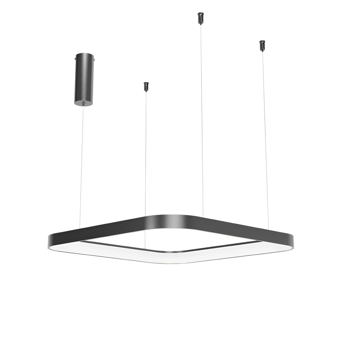 Braytron Bella Plafondlamp 46W IP20 Zwart SLP PD SQR 3IN1