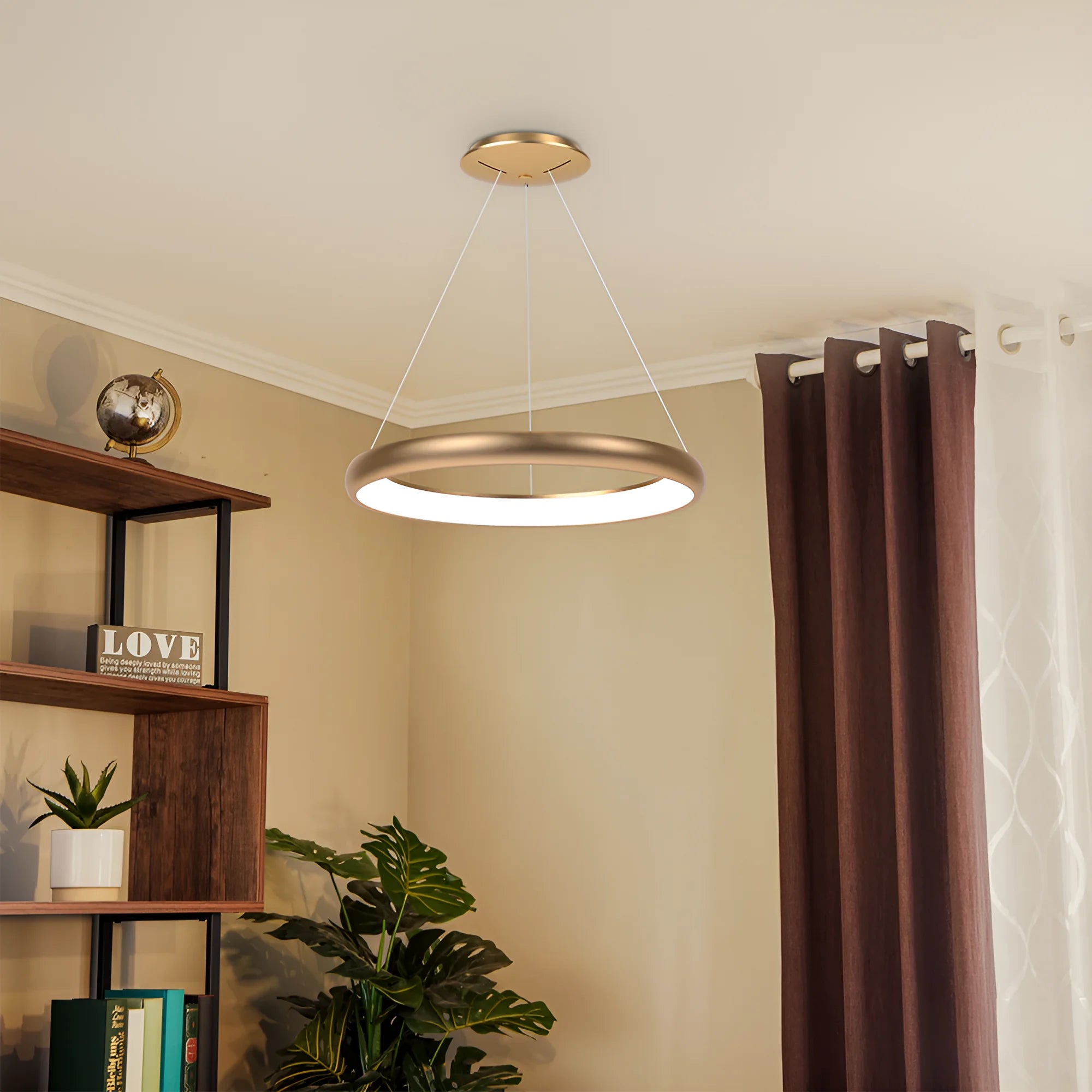 Braytron Bella Plafondlamp 46W IP20 Goud MLP PD RND 3IN1