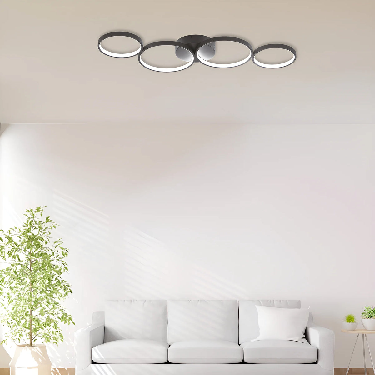 Braytron Nela Plafondlamp 60W IP20 Wit SR1 RND RMT