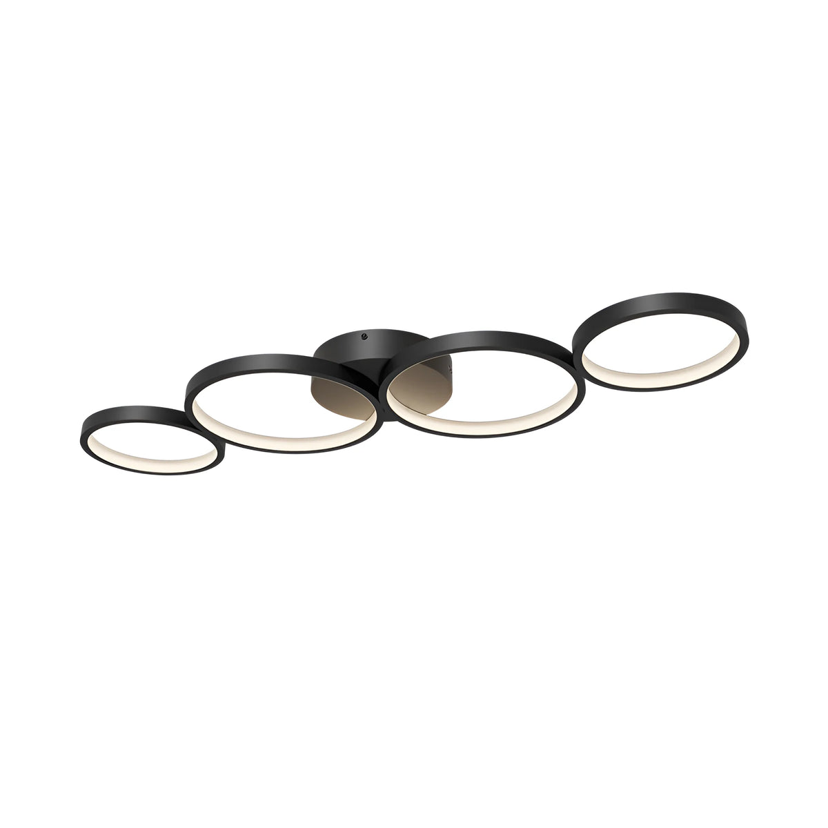 Braytron Nela Plafondlamp 60W IP20 Zwart SR1 RND RMT