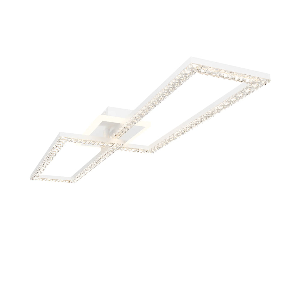 Braytron Crystal Plafondlamp 55W Wit D 3IN1 RMT