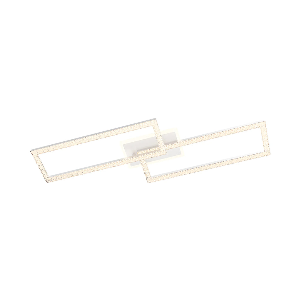 Braytron Crystal Plafondlamp 55W Wit D 3IN1 RMT