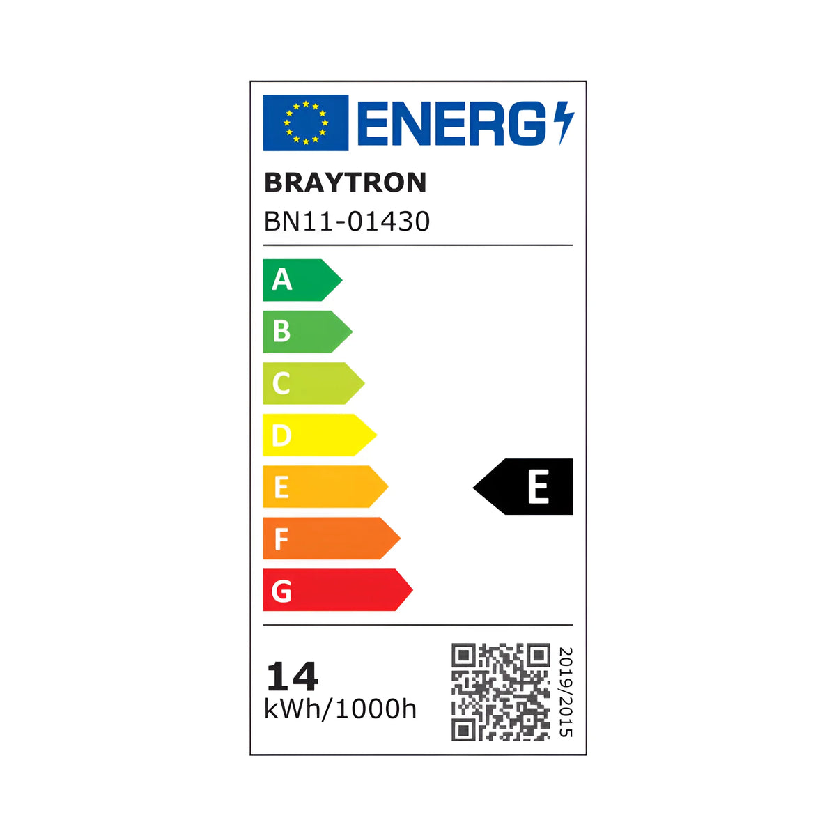 Braytron Ledline LED Wandlamp 14W 6500K Wit RND