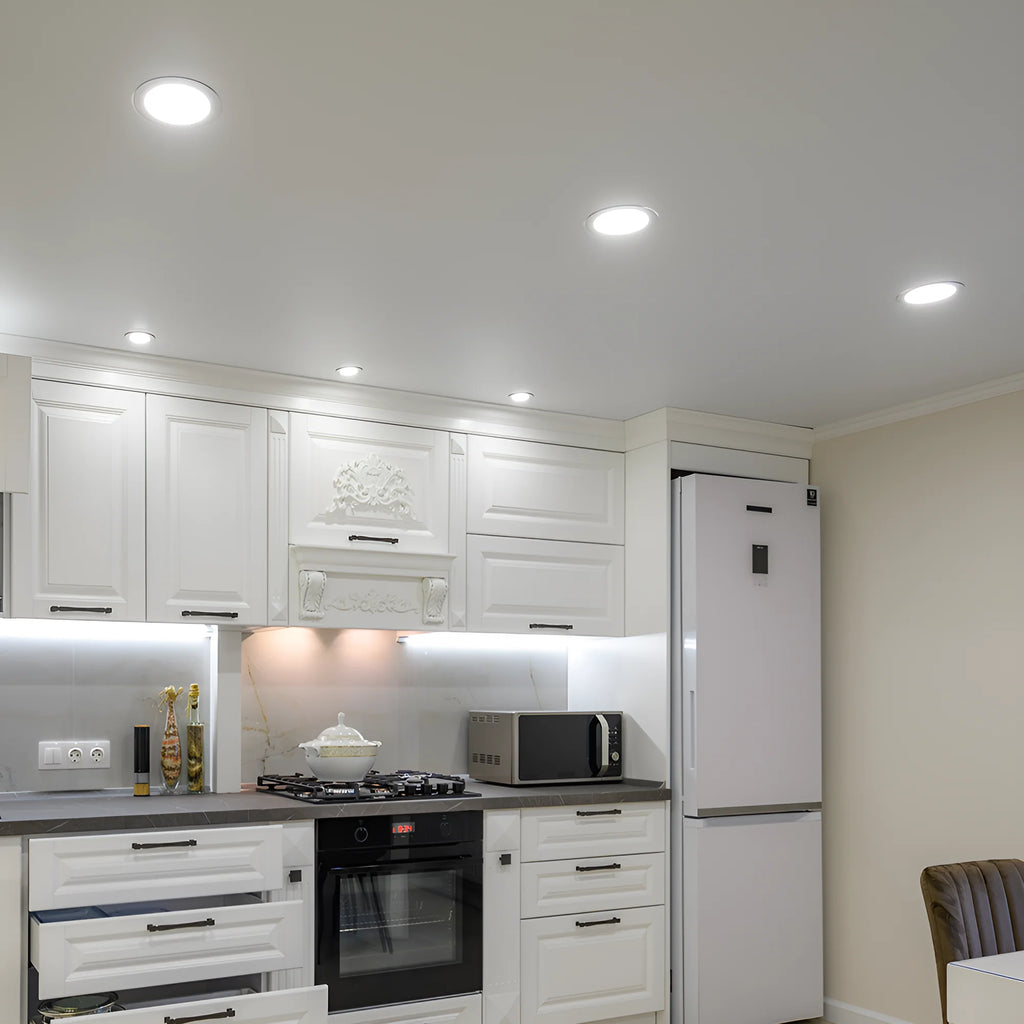 Braytron Smd LED Paneel 6W Wit CRP RND 4NC 3IN1