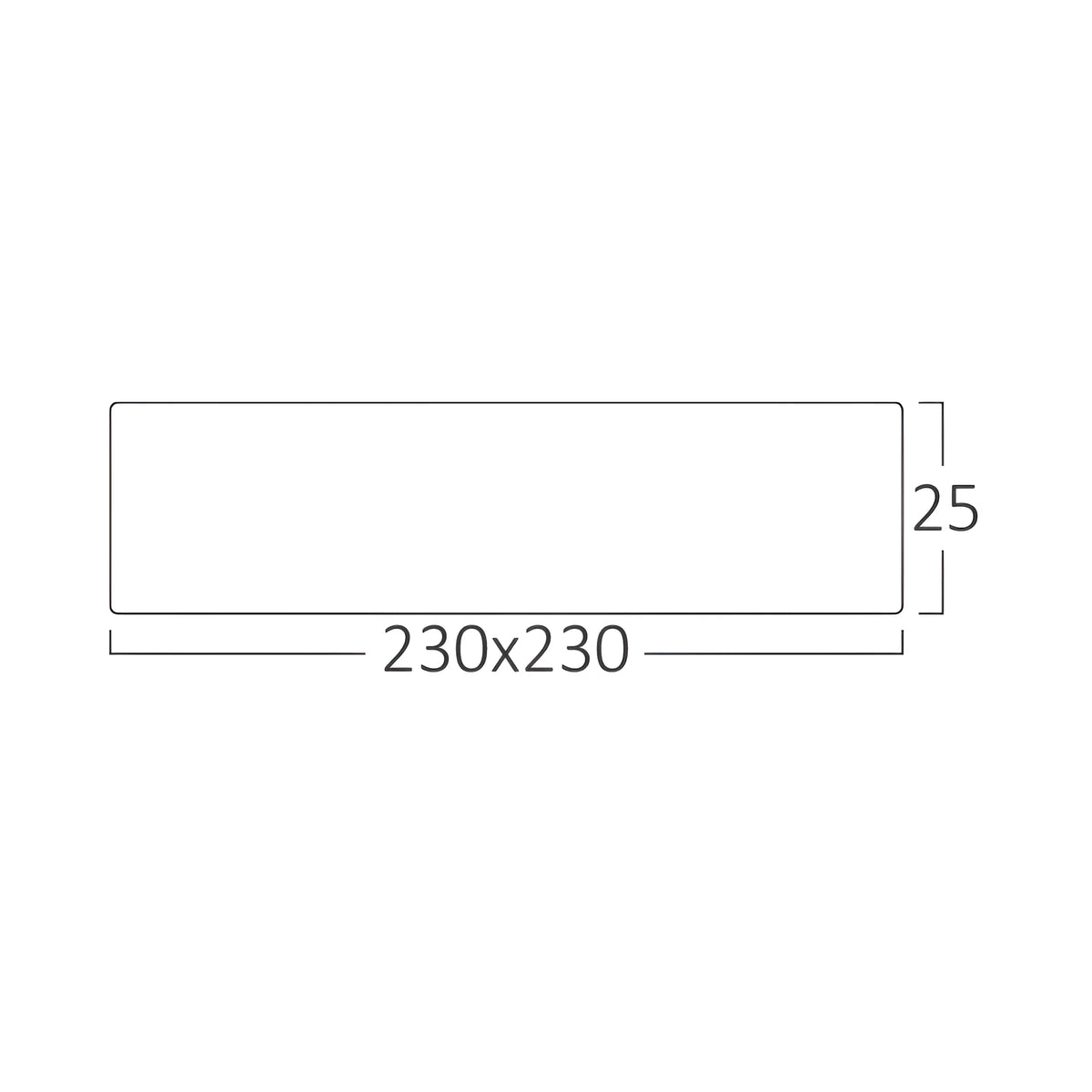 Braytron Jade Plafondlamp 20W Zwart SLR SQR 3IN1