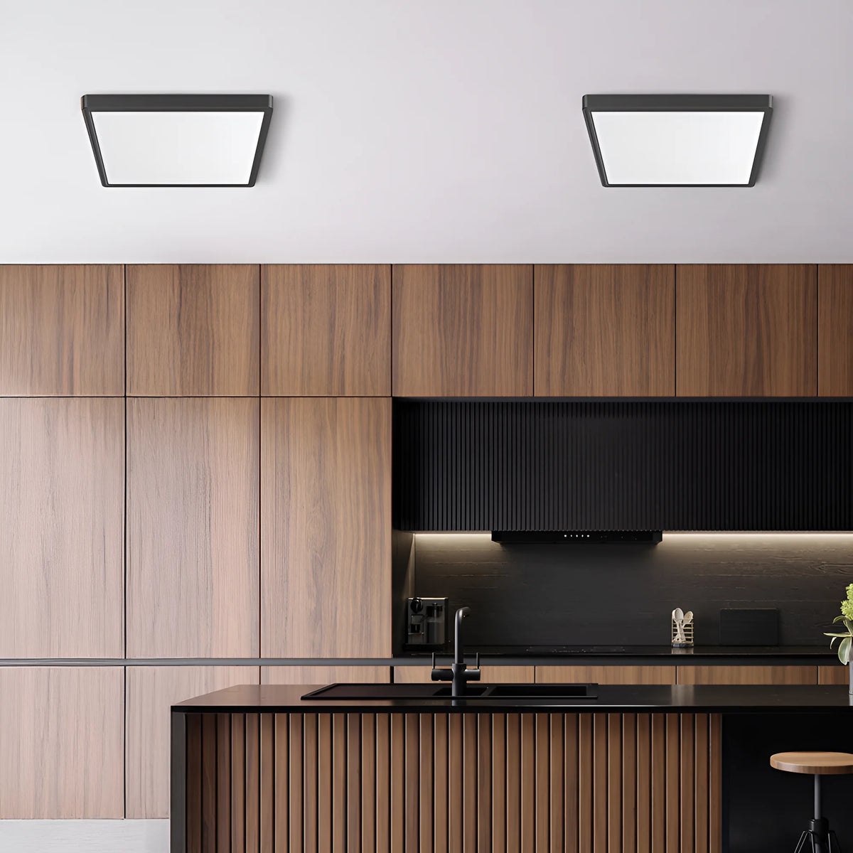 Braytron Jade Plafondlamp 26W Zwart SLR SQR 3IN1