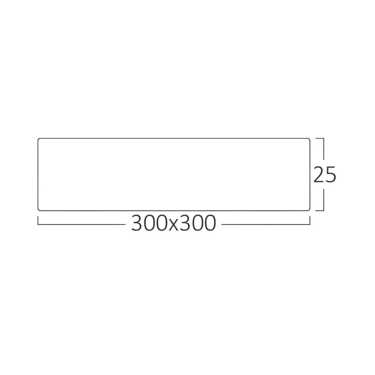 Braytron Jade Plafondlamp 26W SLR WDN SQR 3IN1