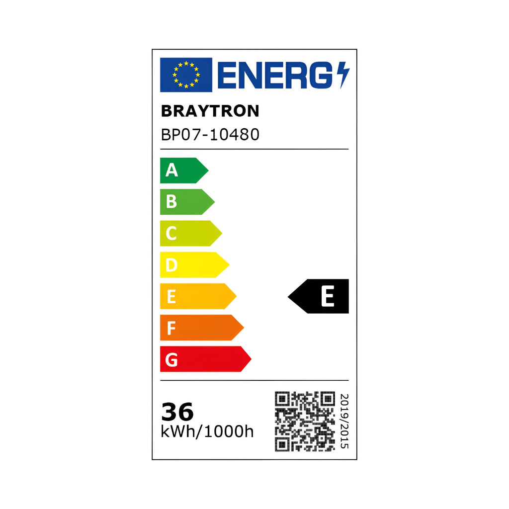 Braytron Jade Plafondlamp 36W Wit SLR SQR 3IN1
