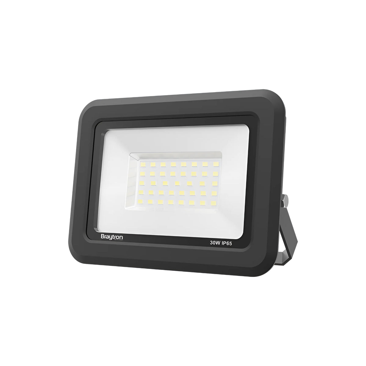 Braytron Flood LED Schijnwerper 30W 6500K IP65 Zwart SF