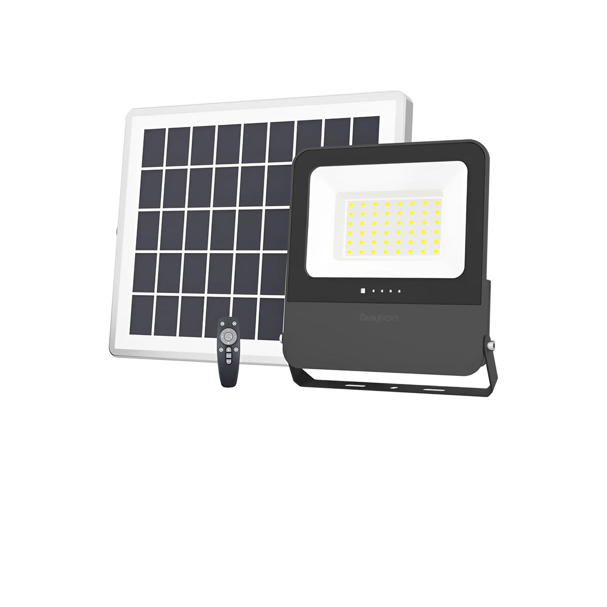 Braytron Solar Pl Solar Schijnwerper 80W IP65 3IN1 RMT