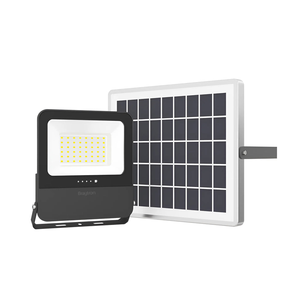 Braytron Solar Pl Solar Schijnwerper 80W IP65 3IN1 RMT