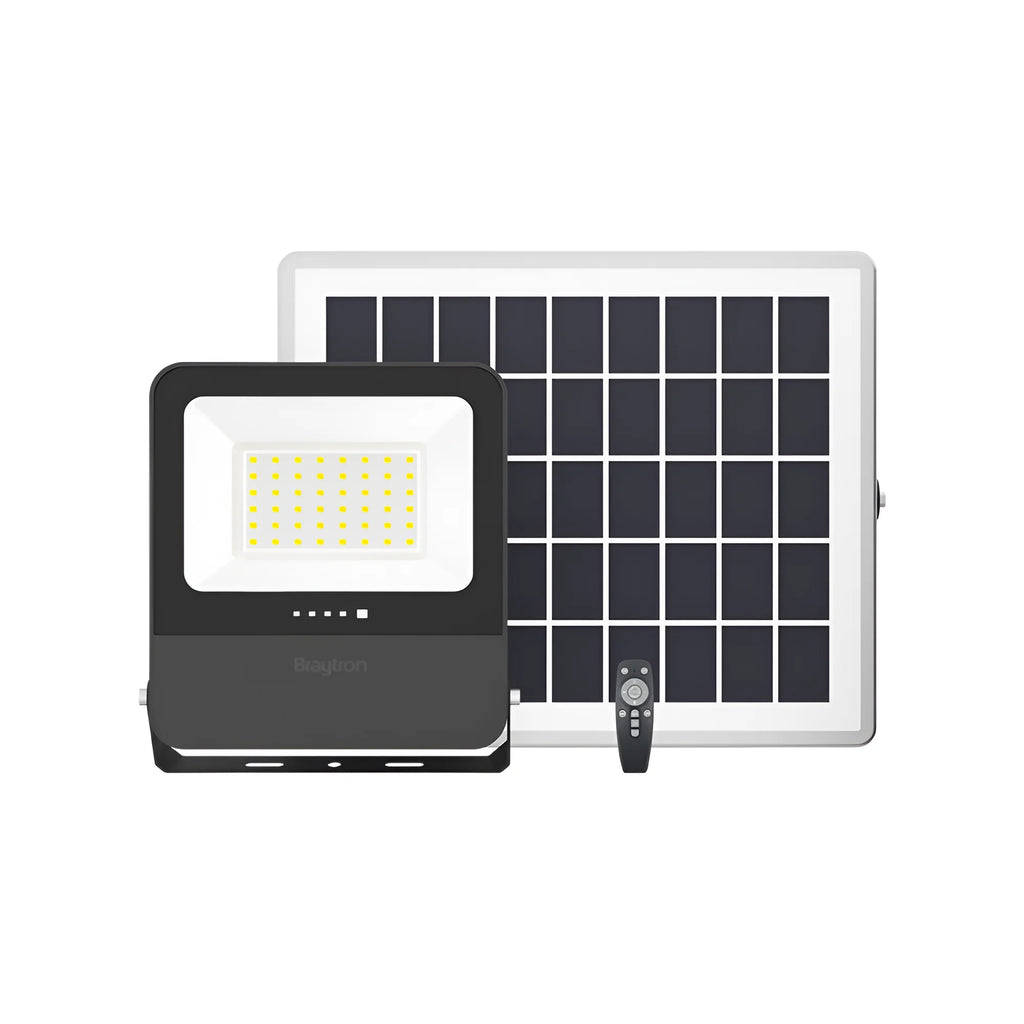 Braytron Solar Pl Solar Schijnwerper 15W IP65 3IN1 RMT