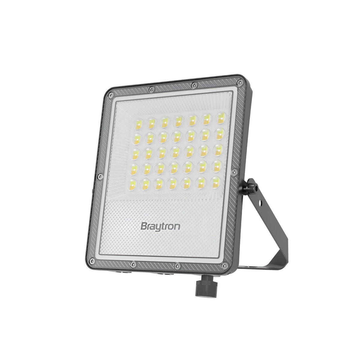Braytron Flood LED Schijnwerper 30W IP65 Grijs PF 3IN1