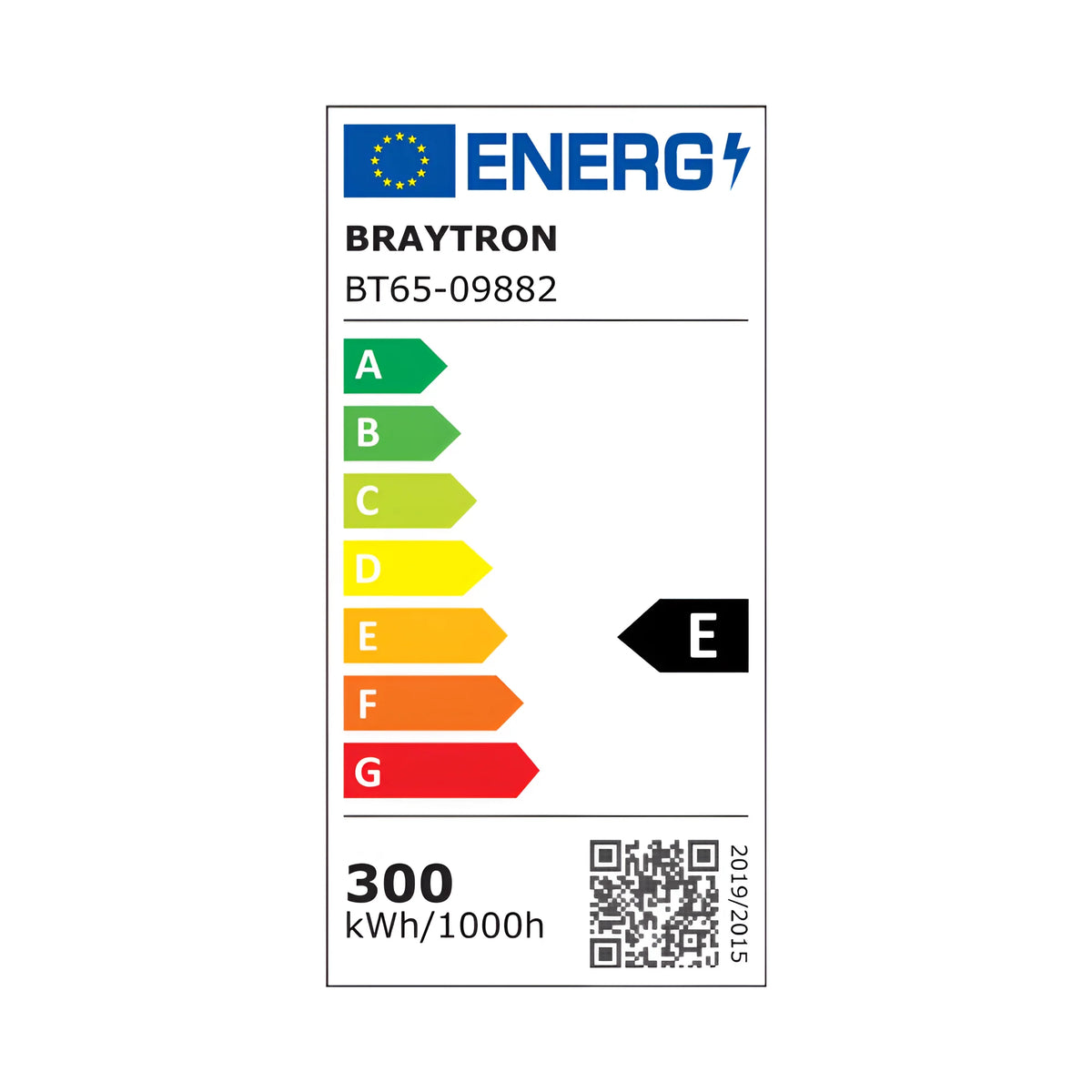 Braytron Flood LED Schijnwerper 300W IP65 Grijs PF 3IN1