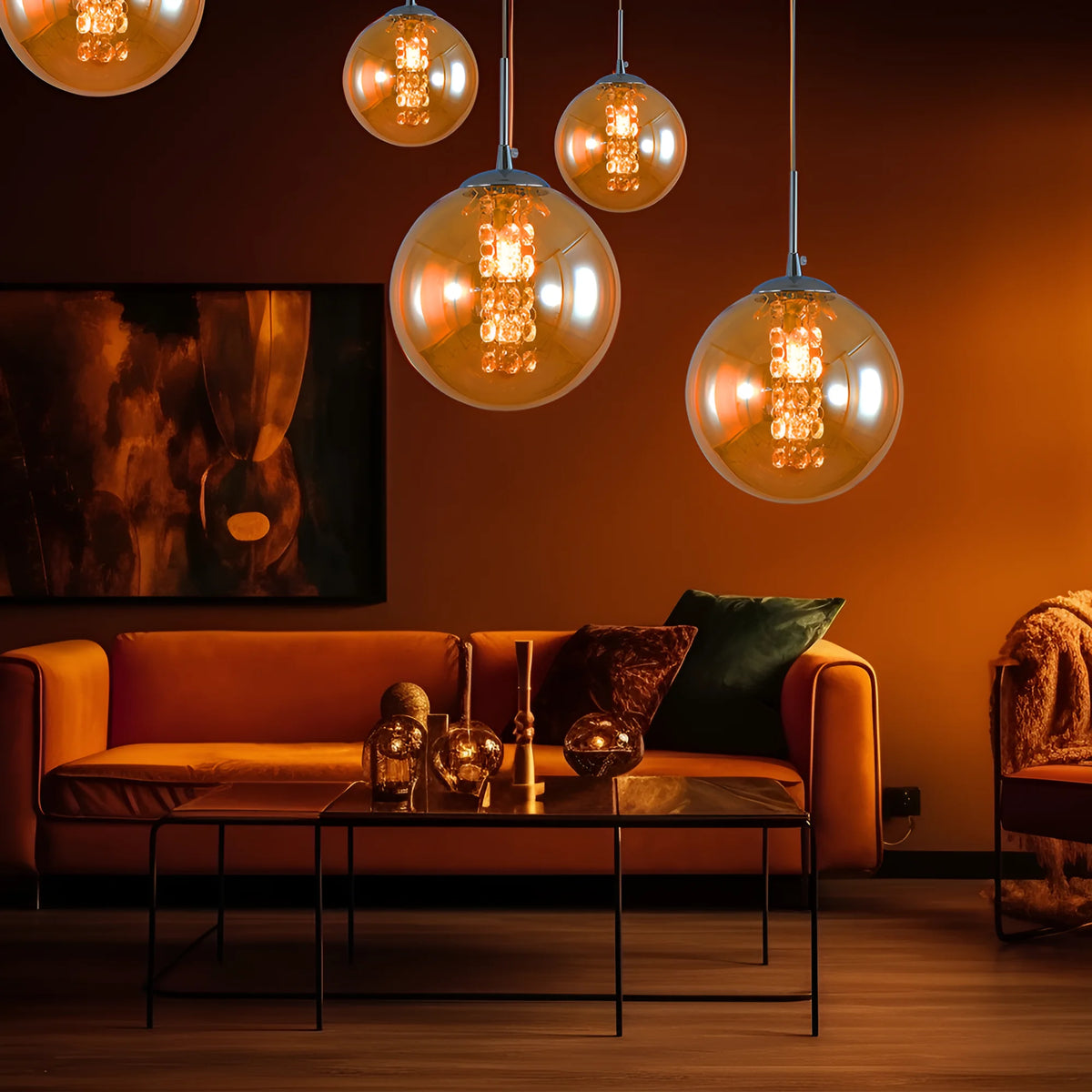 Braytron S003R Hanglamp 1H 1xG9 AMB