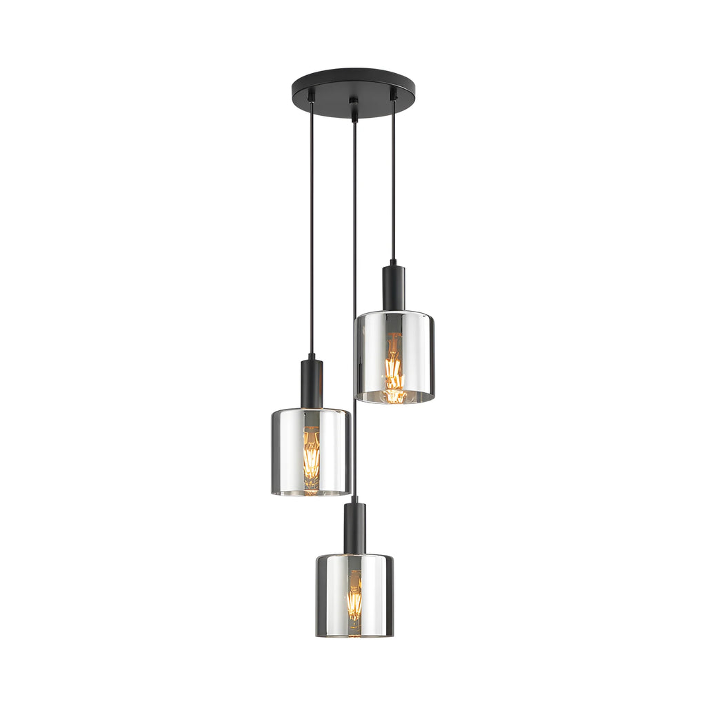 Braytron S007R Hanglamp 3H 3xE27 SMK