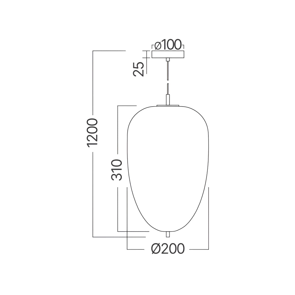 Braytron S011R Hanglamp Zwart 1H 1xE27 OPL