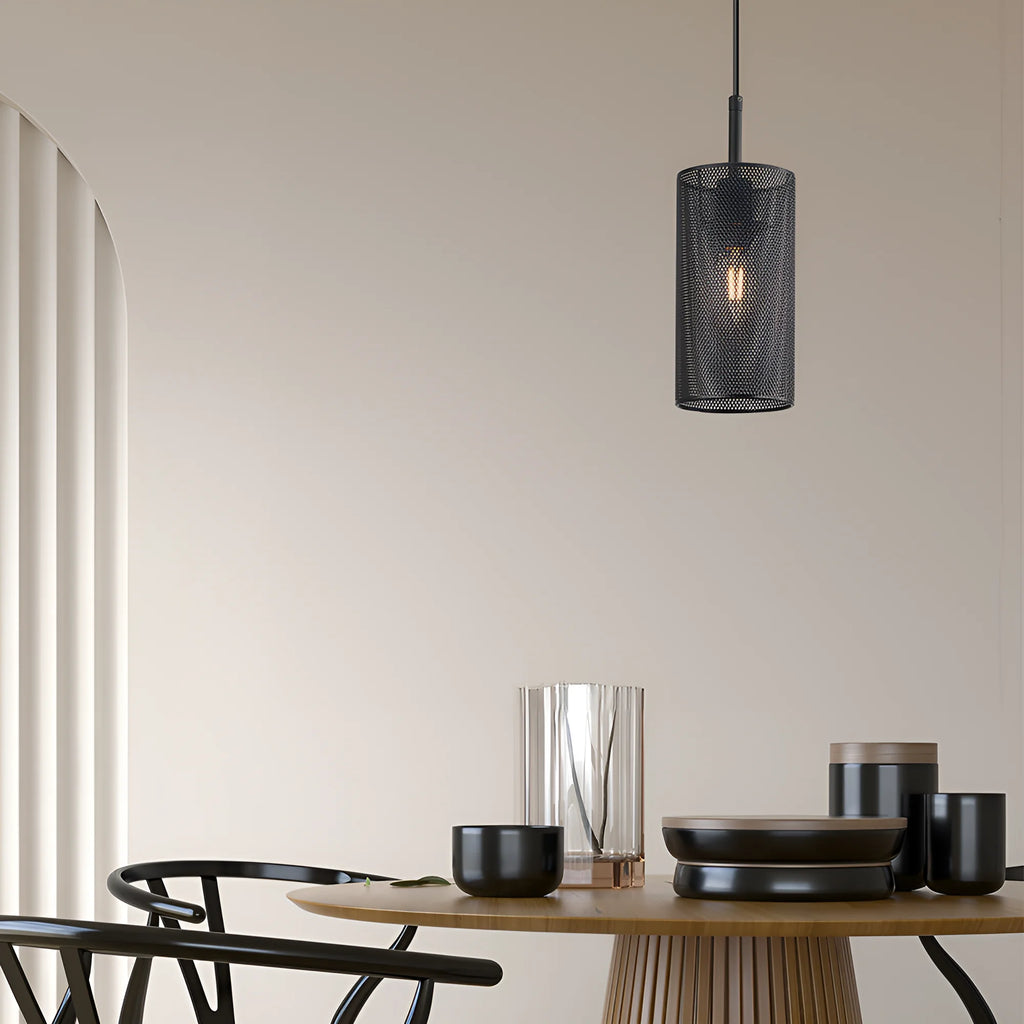 Braytron W002R Hanglamp Zwart 1H 1xE14
